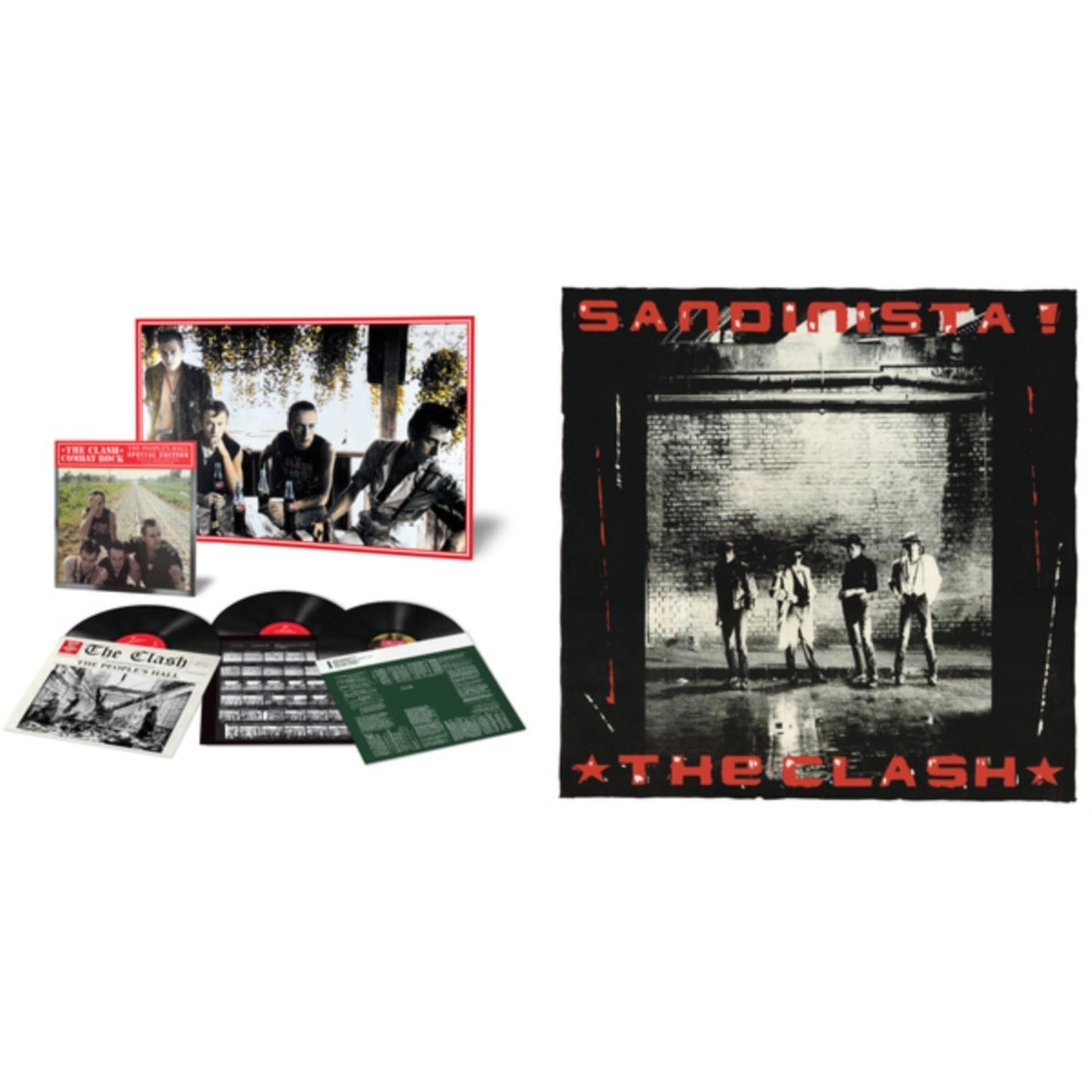 Combat Rock + The People's Hall (Special Edition/3LP/180G) & Sandinista (3LP/180G/Remastered)