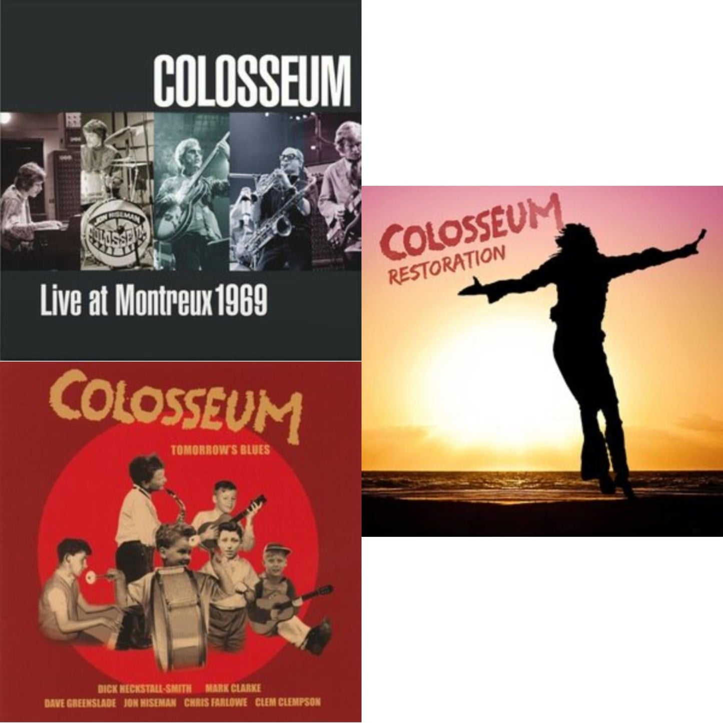Tomorrow's Blues & Restoration Digi & Live At Colosseum's Only Performances At Montreux (CD/DVD)