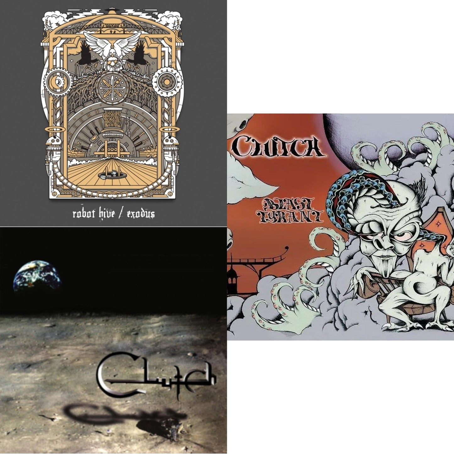 Robot Hive / Exodus (Clutch Collector's Series) & Clutch (180G) & Blast Tyrant