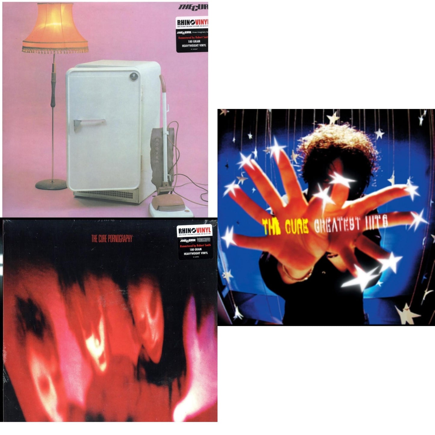 Greatest Hits (2LP) & Three Imaginary Boys (180G) & Pornography (180G)
