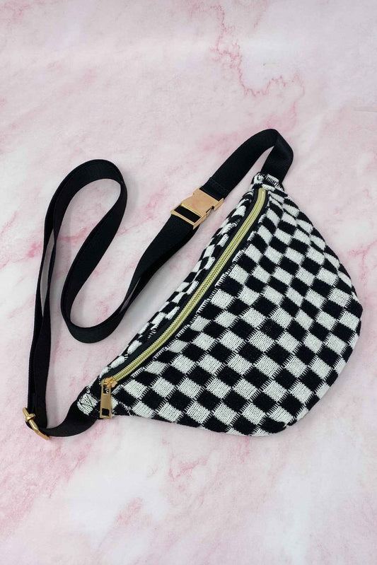 Check Yourself Crossbody : Belt Sling Bag