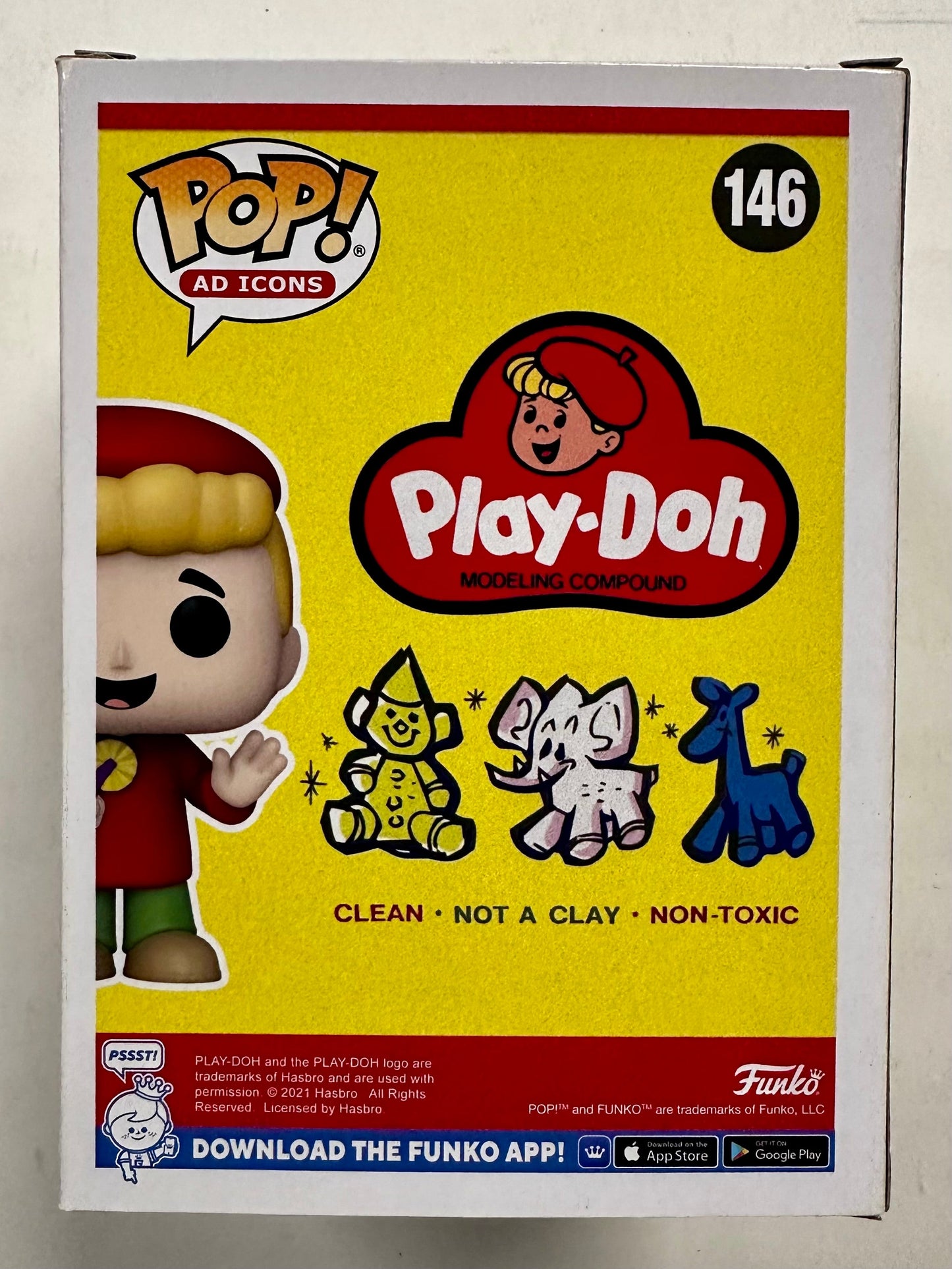 Funko Pop! Ad Icons Play-Doh Pete #146 NYCC 2021 Fall Con Exclusive