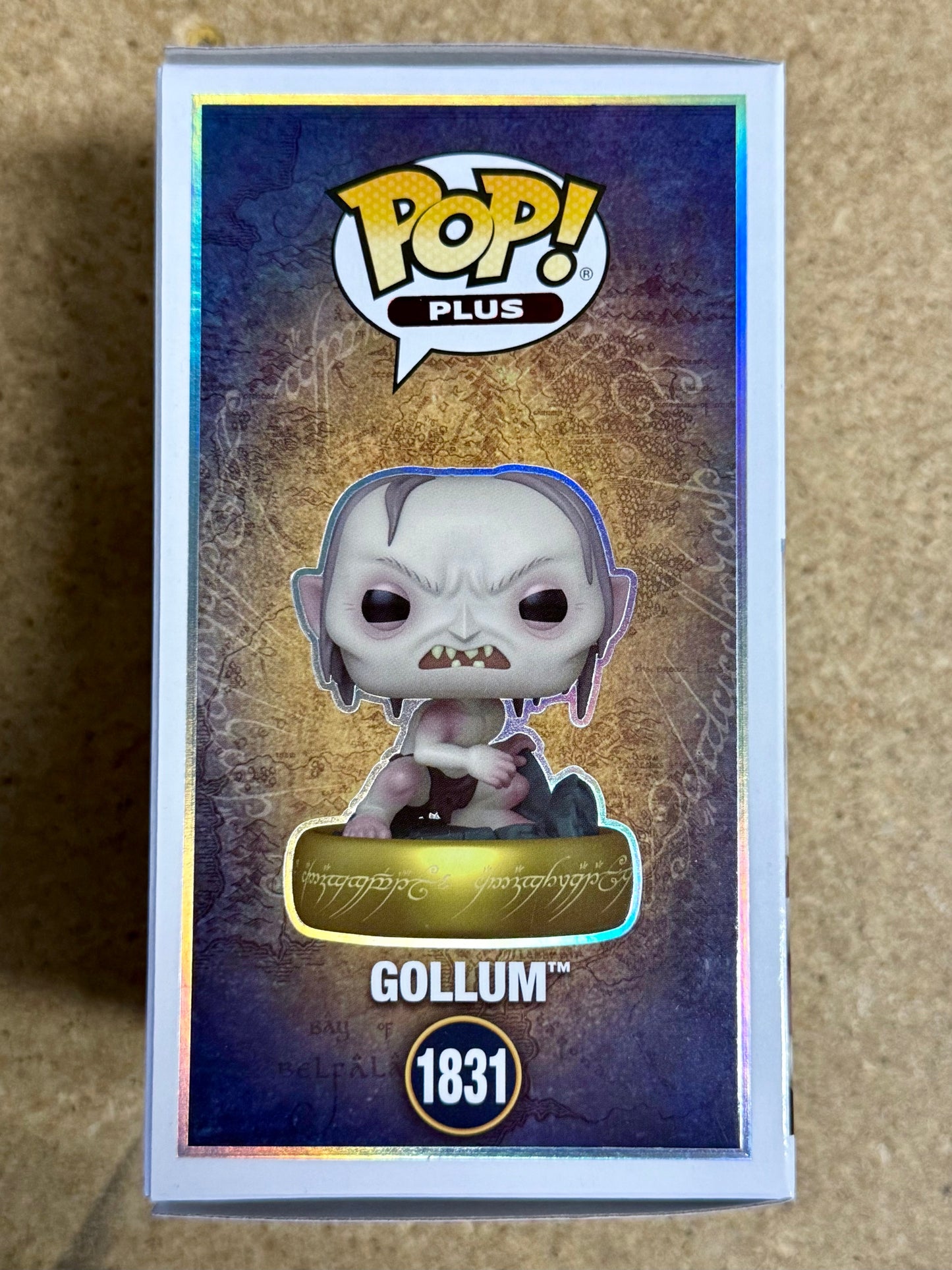 Andy Serkis Signed Gollum Lord Of The Rings 2025 Funko Pop! #1831 With JSA COA