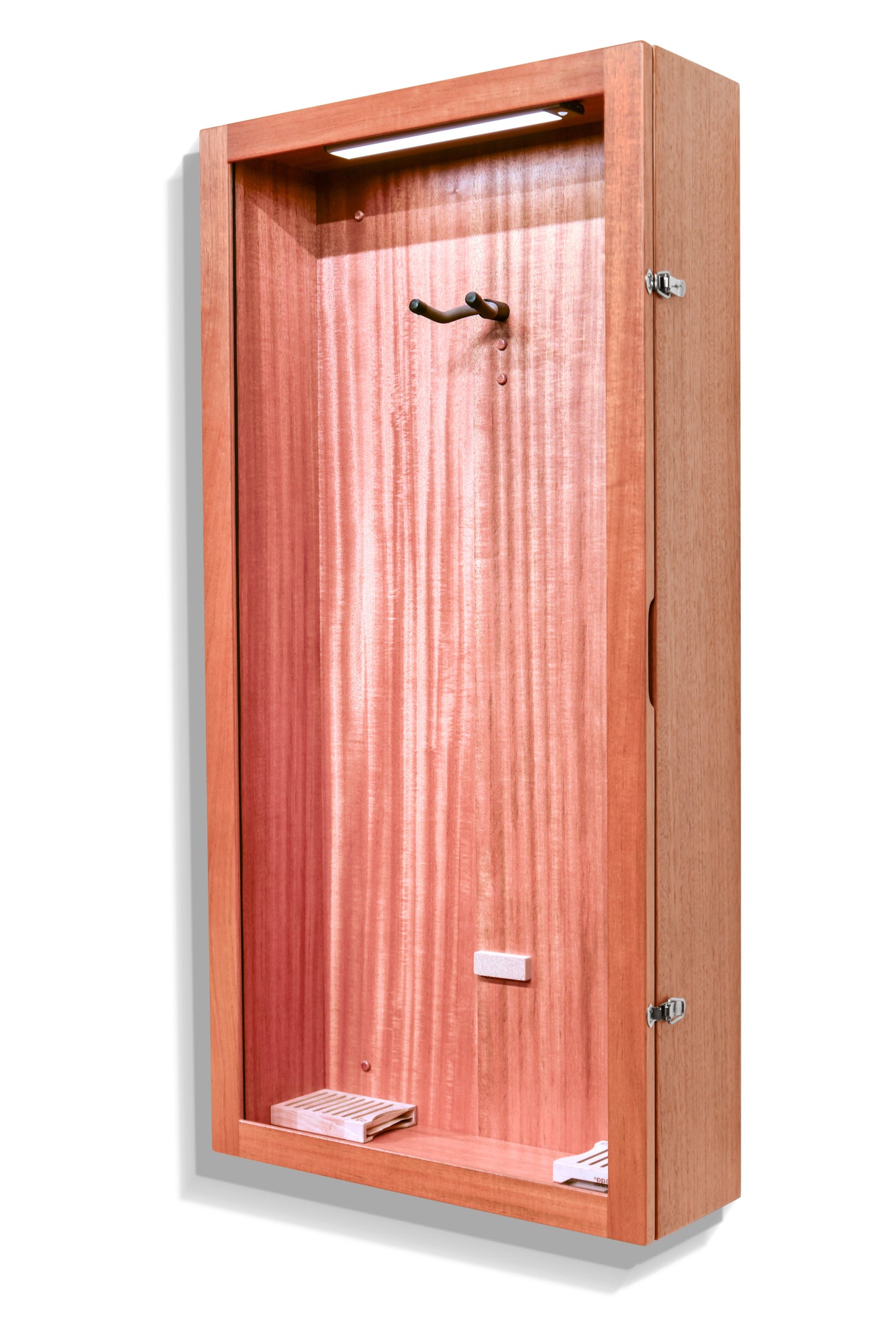 ClimaCase Rectangle Humidor - African Mahogany (Quarter Sawn)