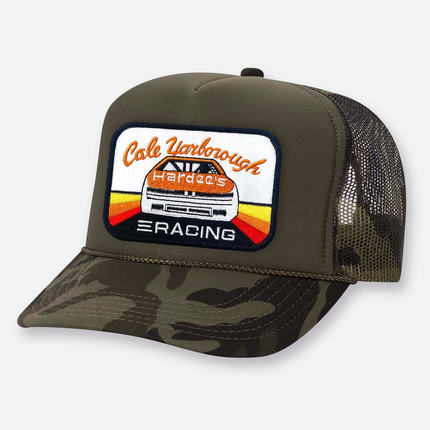 CALE CURVED BILL PATCH HAT