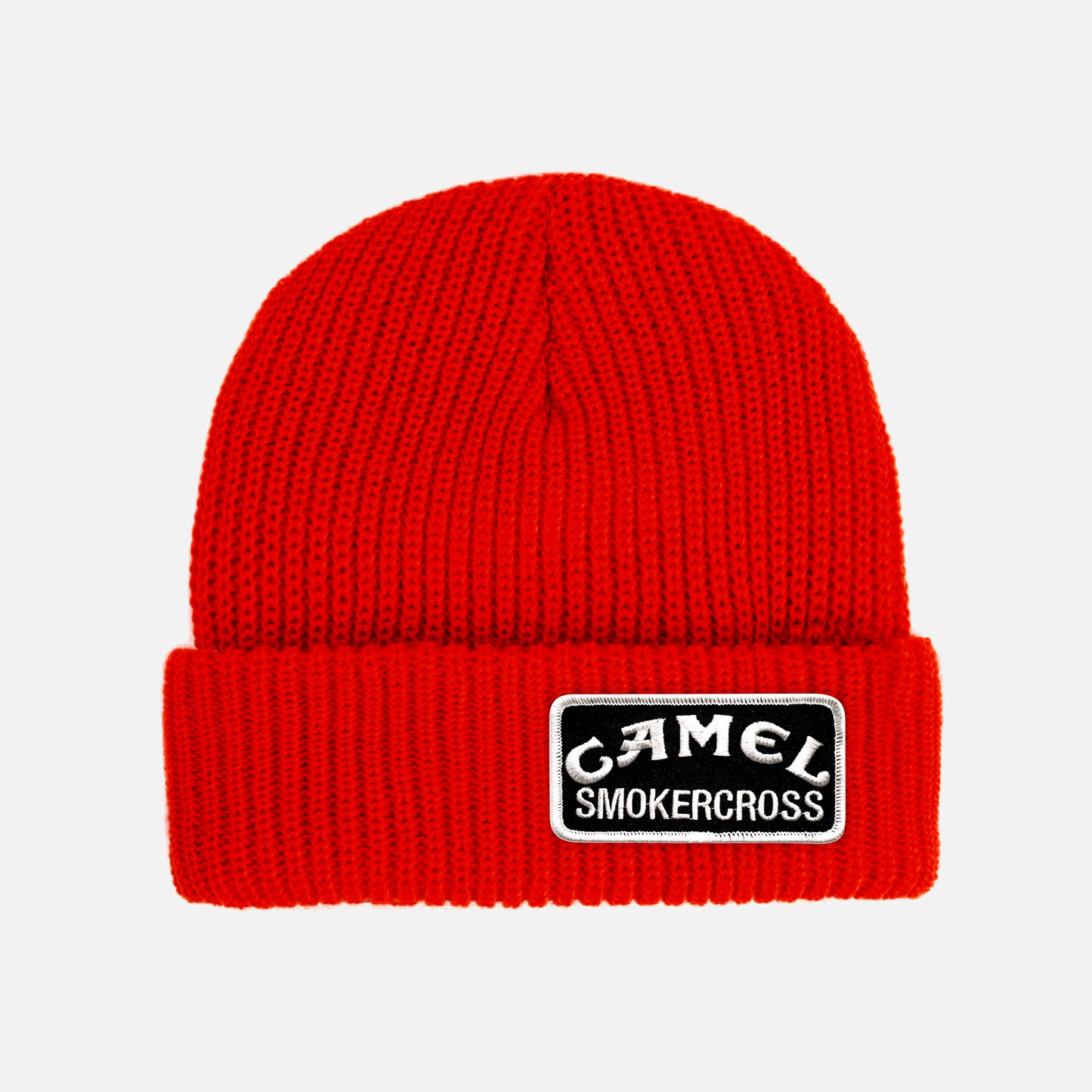 CAMEL SMOKERCROSS BLACK PATCH BEANIE