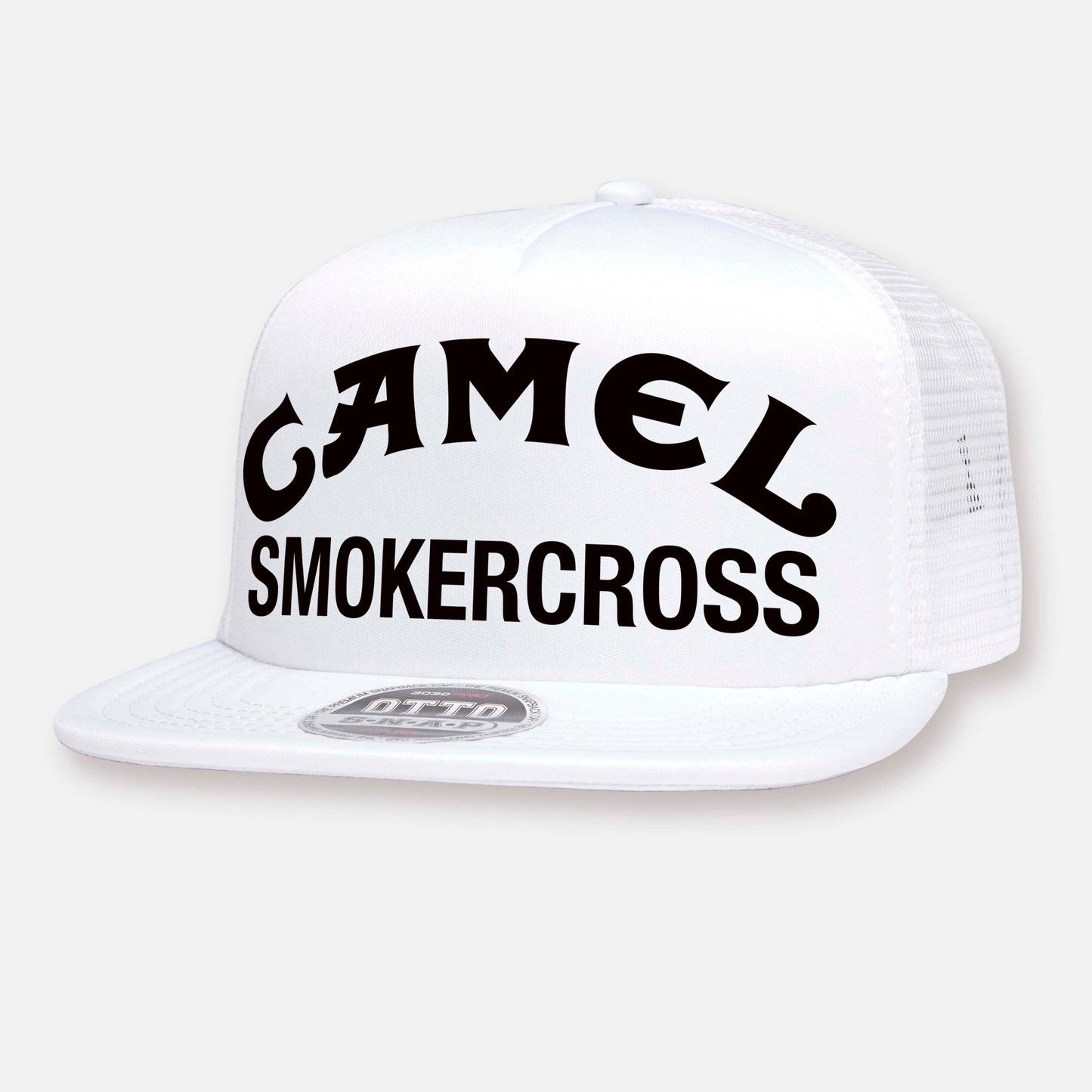 CAMEL SMOKERCROSS FLAT BILL HAT