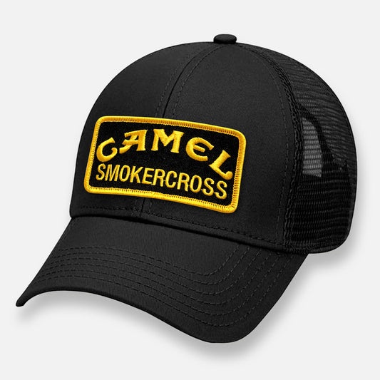 CAMEL SMOKERCROSS LOW PRO TRUCKER PATCH HAT
