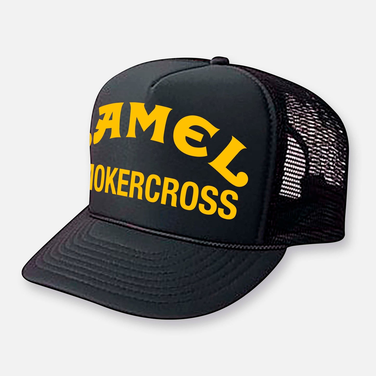 CAMEL SMOKERCROSS CURVED BILL HAT