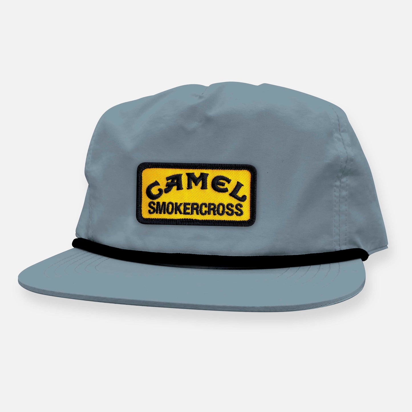 CAMEL SMOKERCROSS UNSTRUCTURED SNAPBACK PATCH HAT