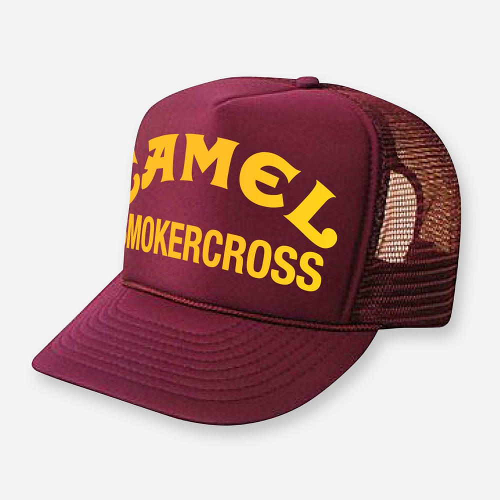CAMEL SMOKERCROSS CURVED BILL HAT