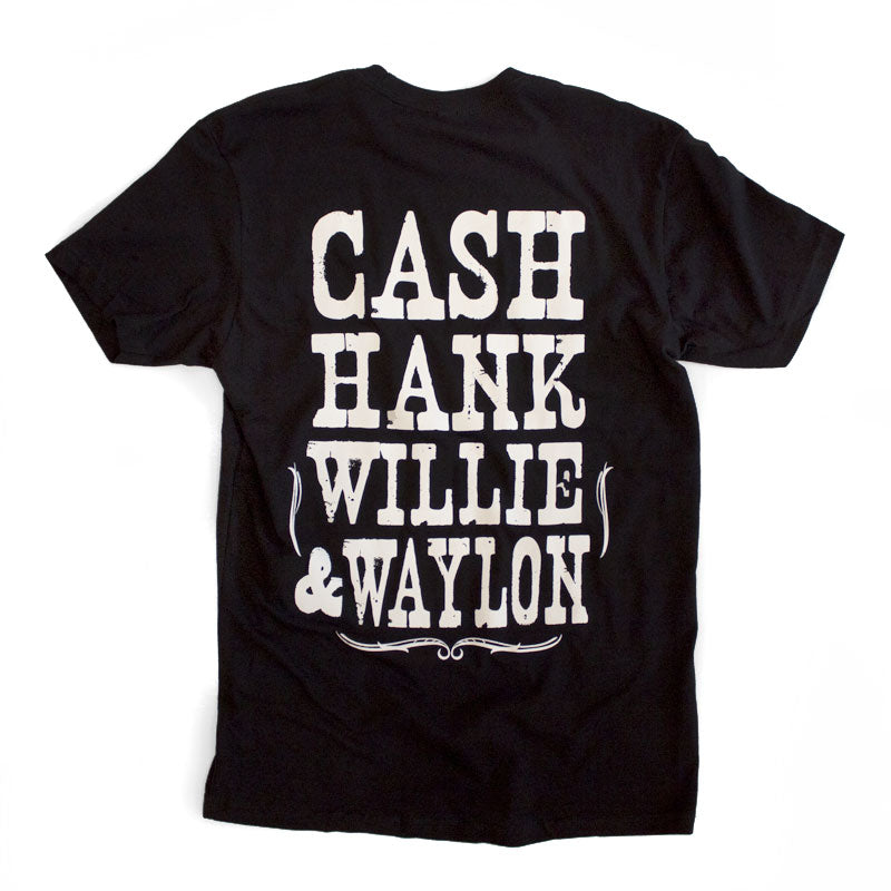 Cash Hank Willie & Waylon (Tee Tank Hoodie Long Sleeve)