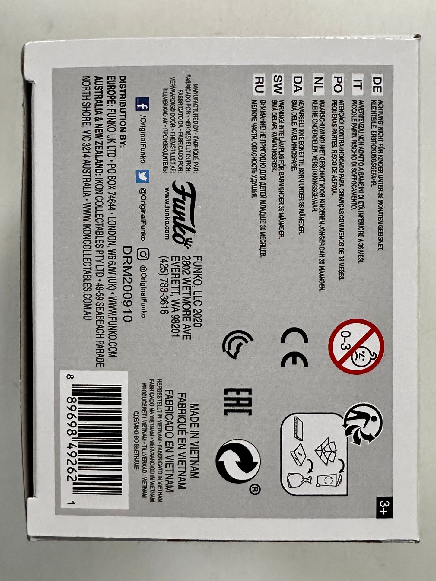 Funko Pop! WWE Dwayne “The Rock” Johnson #78 Wrestling Rock Bottom People’s Elbow