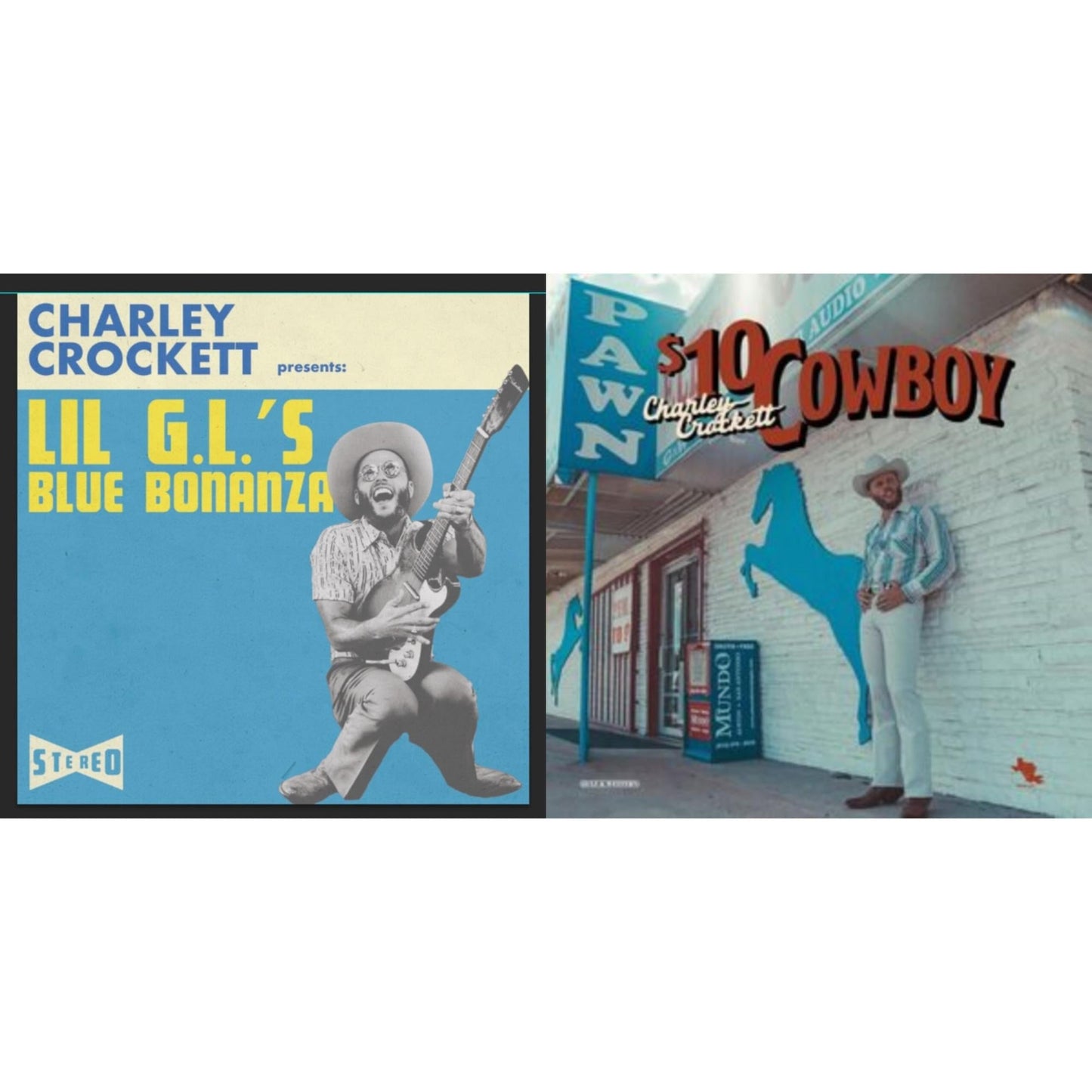 Lil G.L.'S Blue Bonanza & $10 Cowboy