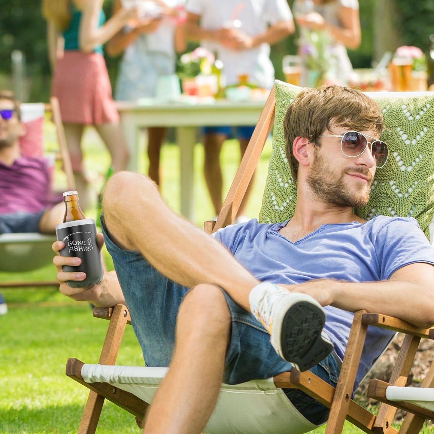 Can Cooler Gift for Dad, Insulated for 12oz Standard Beer, Soda Can, Tumbler