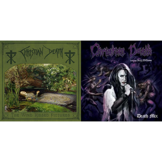 Wind Kissed Pictures (2021 Edition) (Dark Green LP Vinyl) & Death Mix (Purple/Black Splatter LP Vinyl)