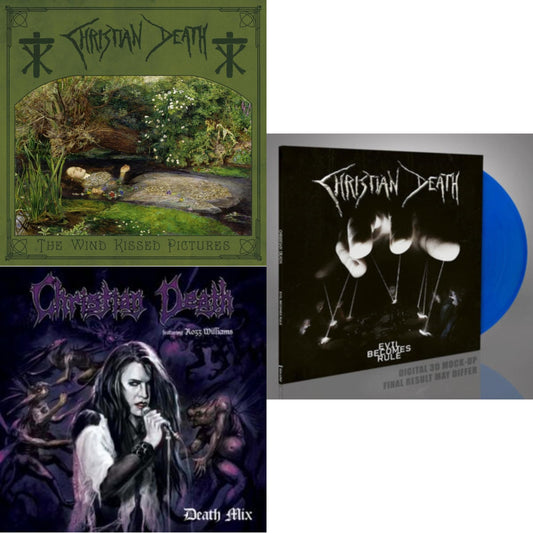 Wind Kissed Pictures (2021 Edition) (Dark Green LP Vinyl) & Evil Becomes Rule (Blue LP Vinyl) & Death Mix (Purple/Black Splatter LP Vinyl)