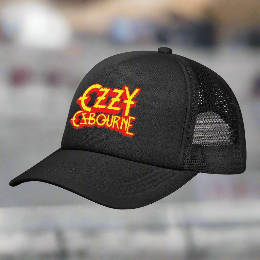 Trip Through Ozzy Osbourne Trucker Hat - Unisex Heavy Metal Dad Cap - Premium hat from Lizard Vigilante - Just $24.44! Shop now at Lizard Vigilante