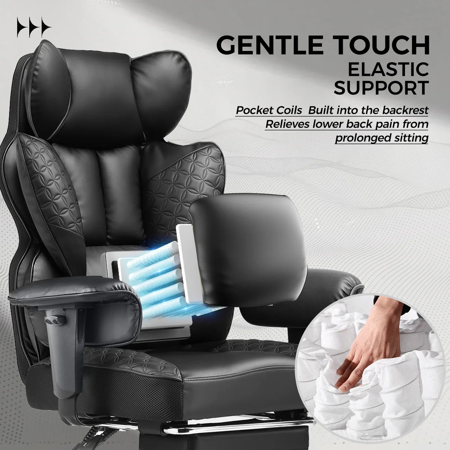 The CH510 WM Executioner Throne Of High Back Executive Gaming Chair