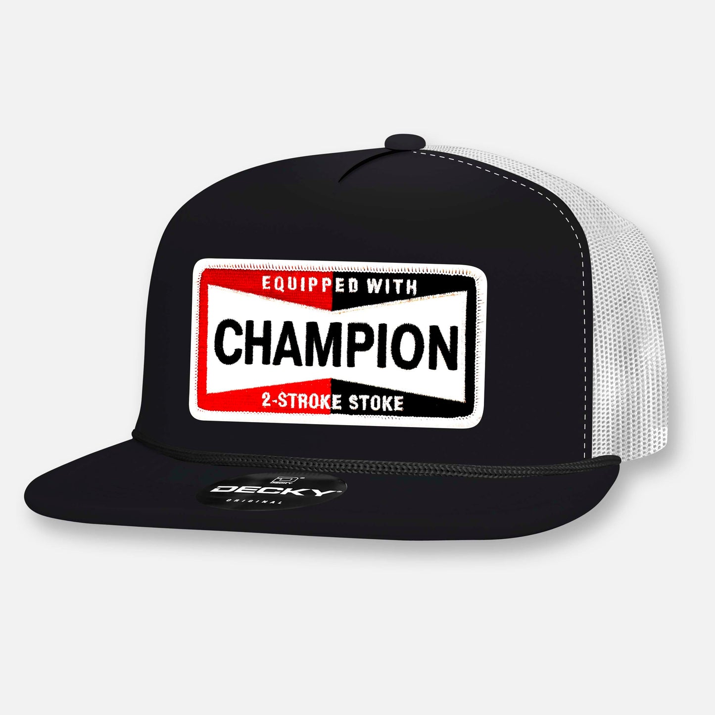 CHAMPION PIT CREW FLAT BILL PATCH HAT