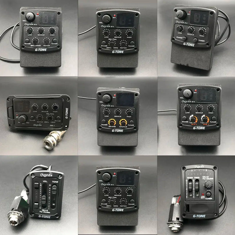 CHERUB G-TONE: Unleash the Beast –  Pro Acoustic Guitar Preamp with Tuner - Premium amp from Lizard Vigilante - Just $66.99! Shop now at Lizard Vigilante