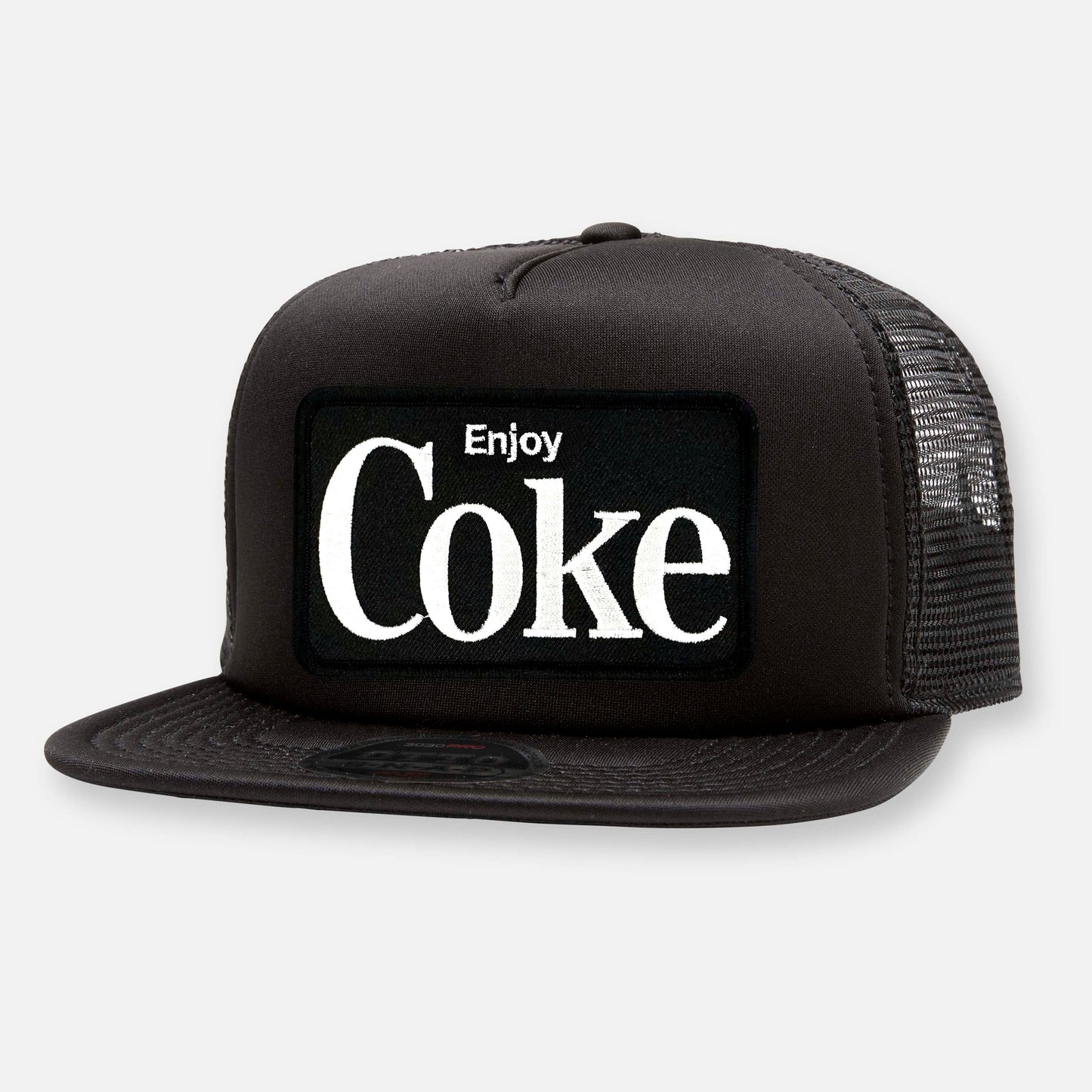 COKE FLAT BILL PATCH HAT