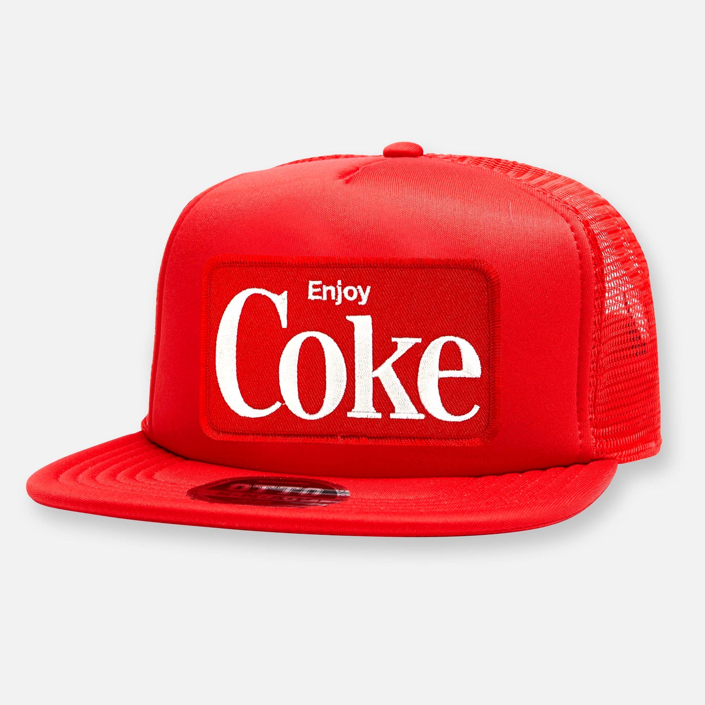 COKE FLAT BILL PATCH HAT