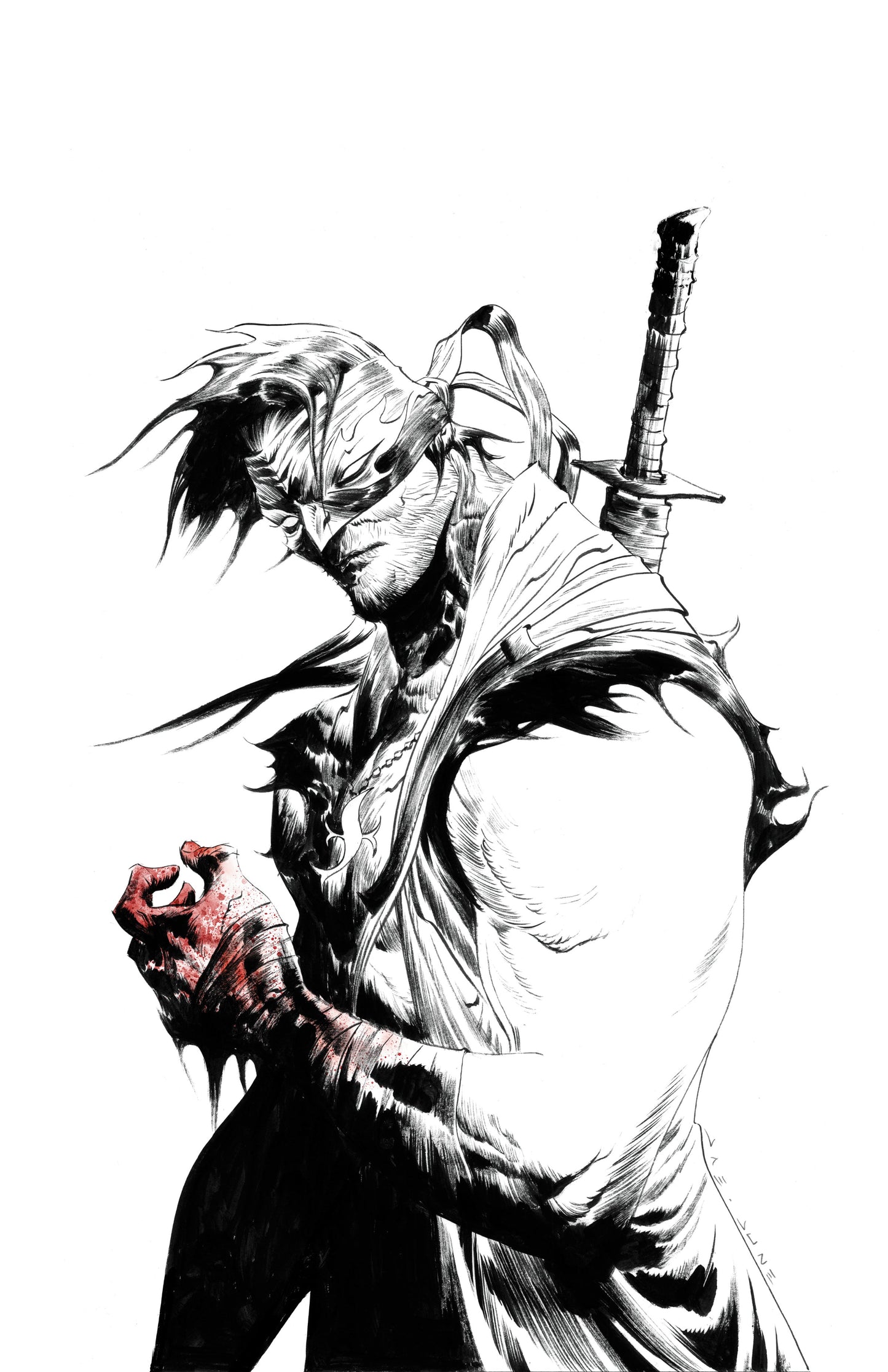 FINAL BOSS #1 - JAE LEE SKETCH VIRGIN VARIANT FANEXPO NEW ORLEANS EXCLUSIVE - Preorder