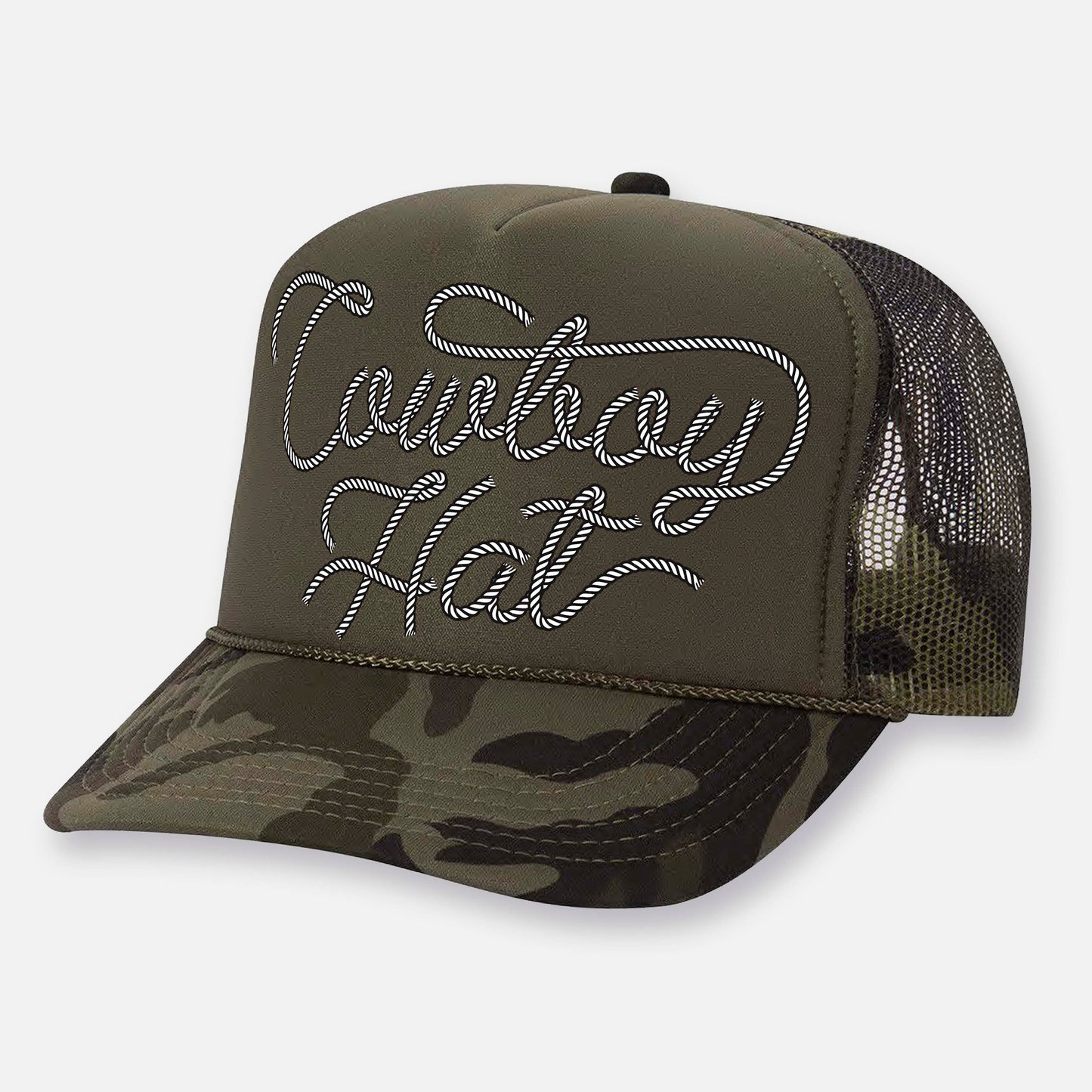 COWBOY CURVED BILL HAT
