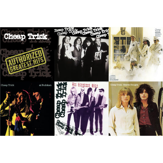 Cheap Trick - Heaven Tonight & Cheap Trick & Cheap Trick At Budokan & Dream Police & Greatest Hits & Authorized Greatest Hits - CD Bundle