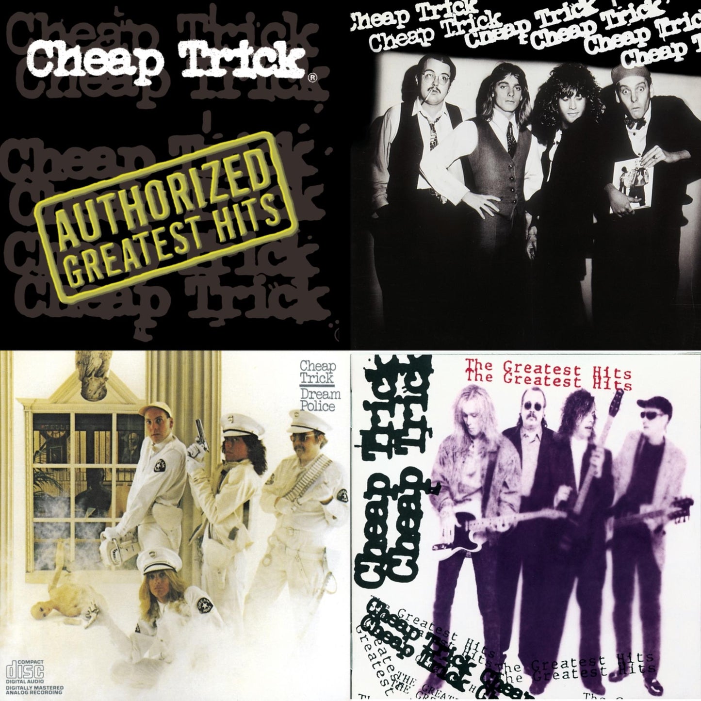 Cheap Trick & Dream Police & Greatest Hits & Authorized Greatest Hits