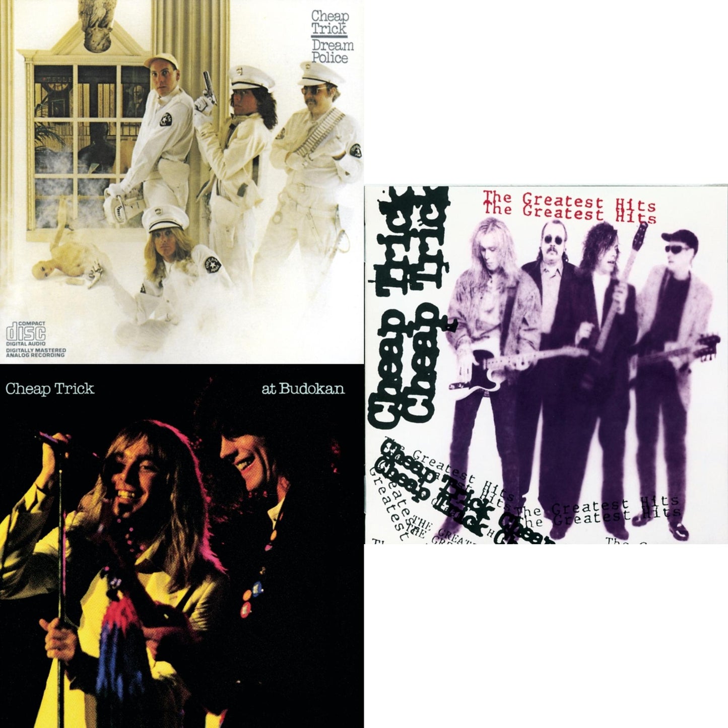 Cheap Trick At Budokan & Dream Police & Greatest Hits