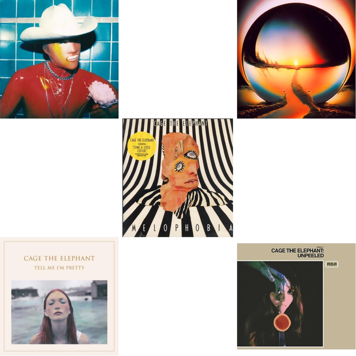 Social Cues (140G/Dl Insert) & Neon Pill & Tell Me I'm Pretty (180G/Dl Card/Gatefold) & Melophobia (180G/Dl Card) & Unpeeled (2LP/140G/Gatefold)