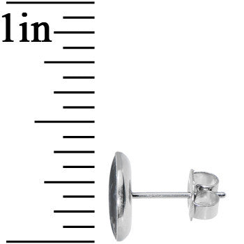 Custom Full Color Photo Stud Earrings