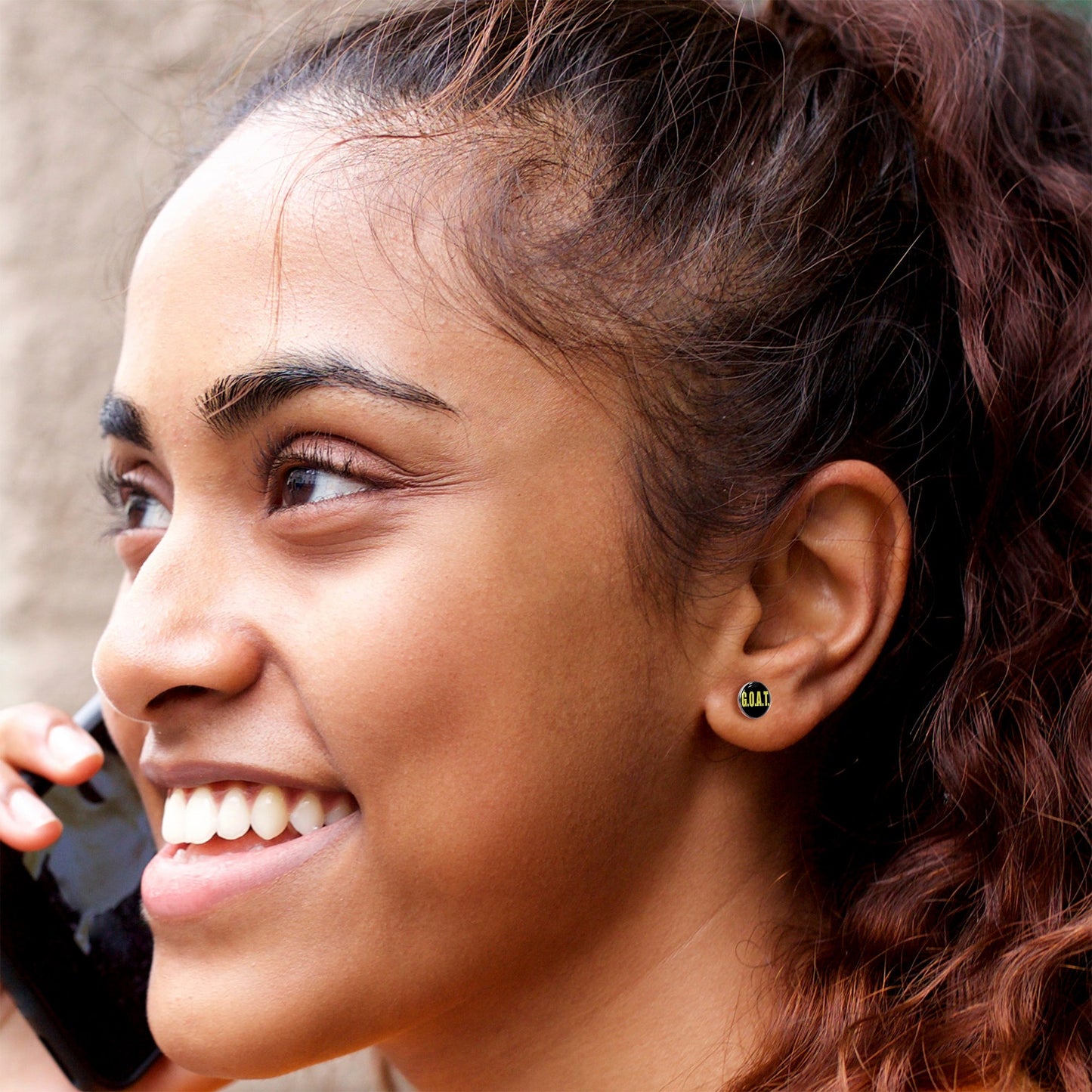 G.O.A.T. Stud Earrings by Onyx O