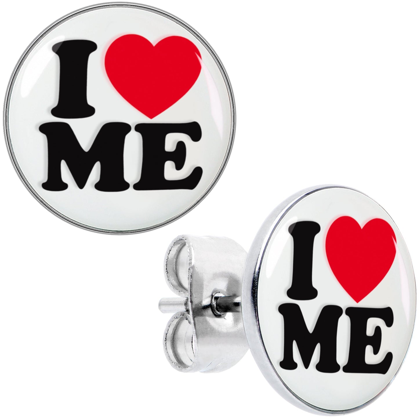 I Love Me Stud Earrings by Onyx O