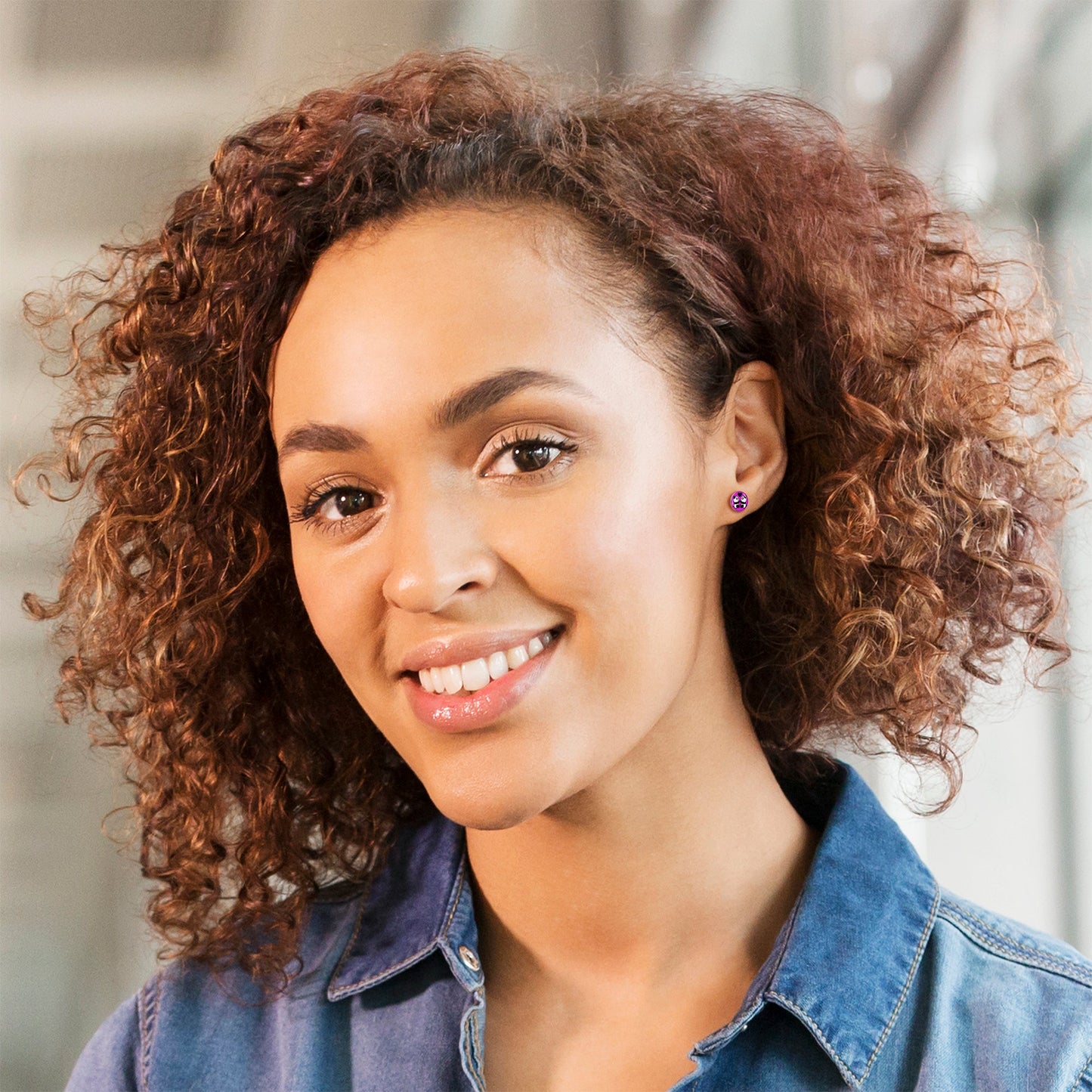 Panda Love Stud Earrings by Onyx O