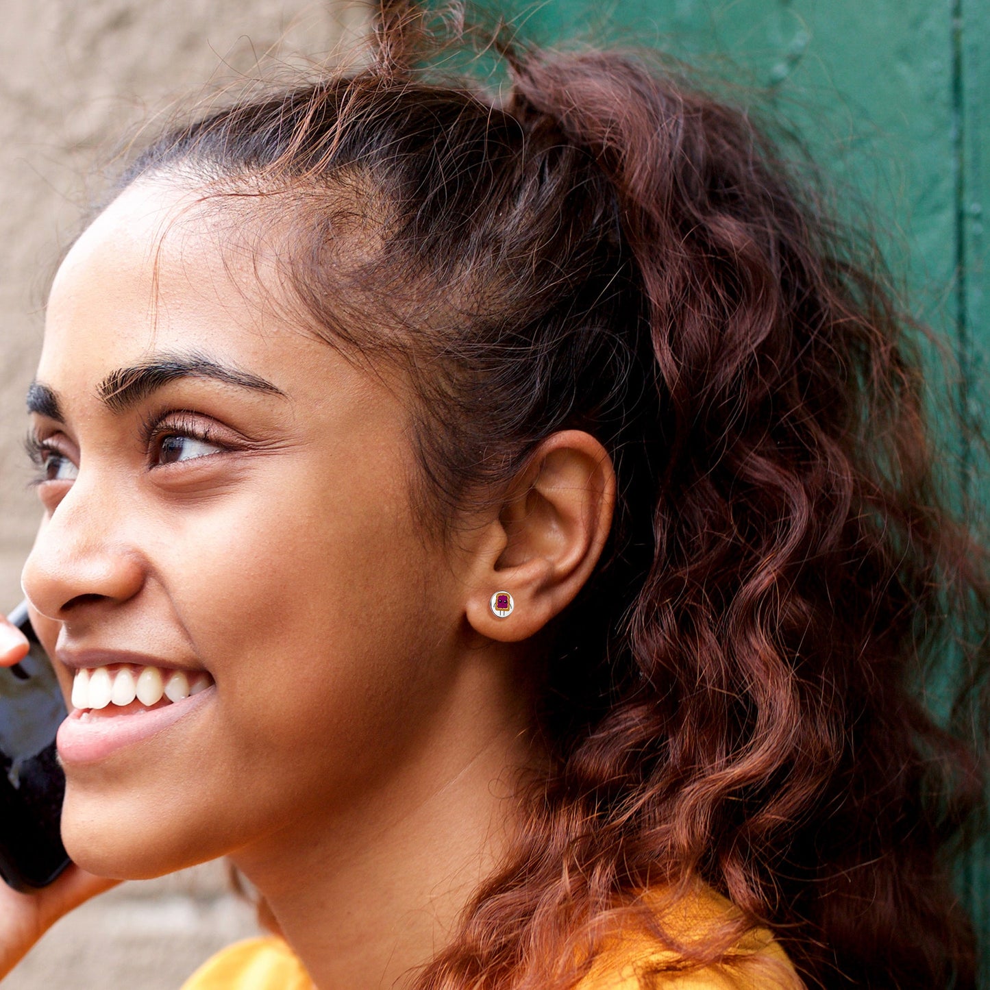 PB and J Peanut Butter and Jelly Sandwich Stud Earrings by Onyx O