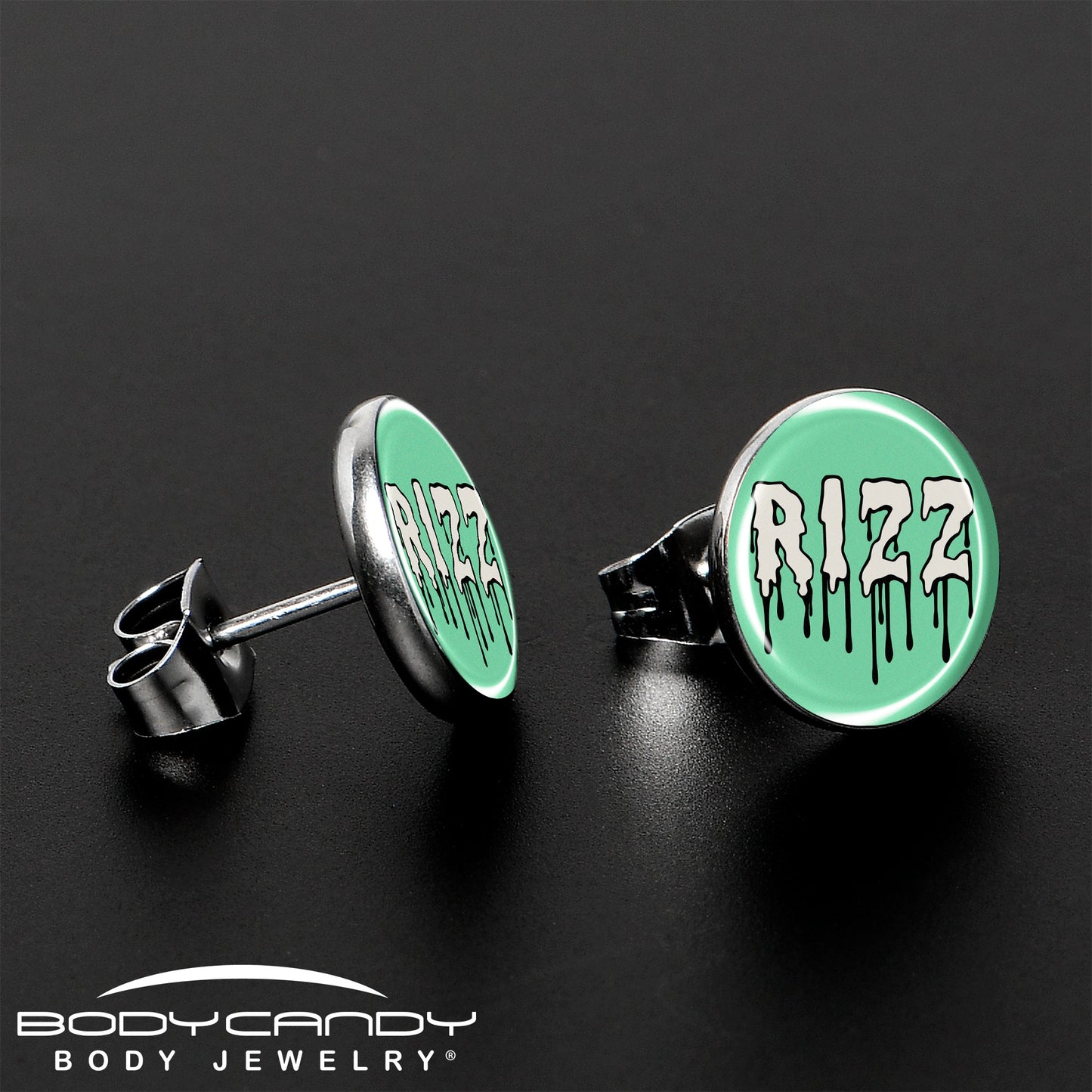RIZZ Stud Earrings by Onyx O