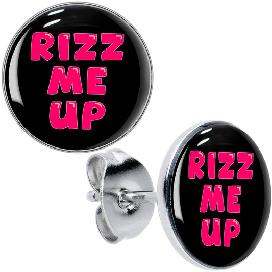 RIZZ ME UP Stud Earrings by Onyx O