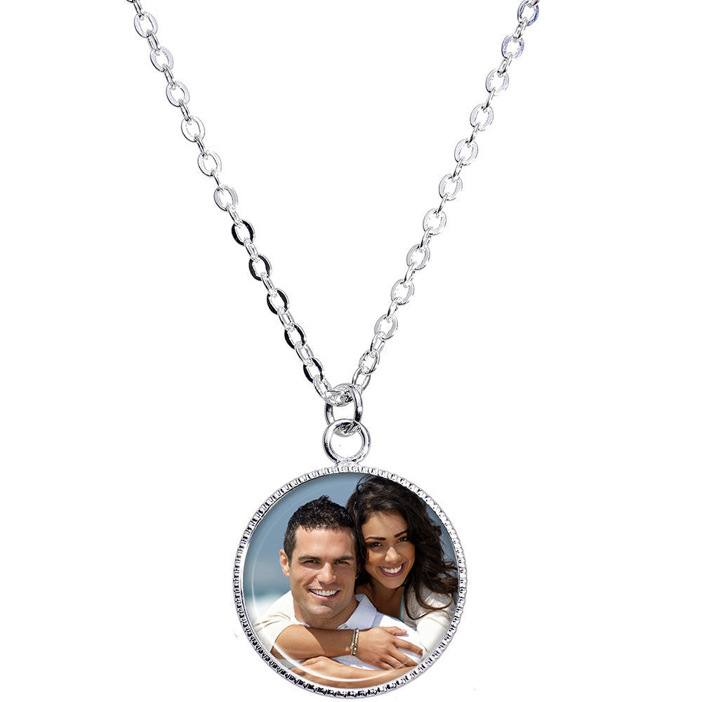 Custom Full Color Photo Pendant Necklace