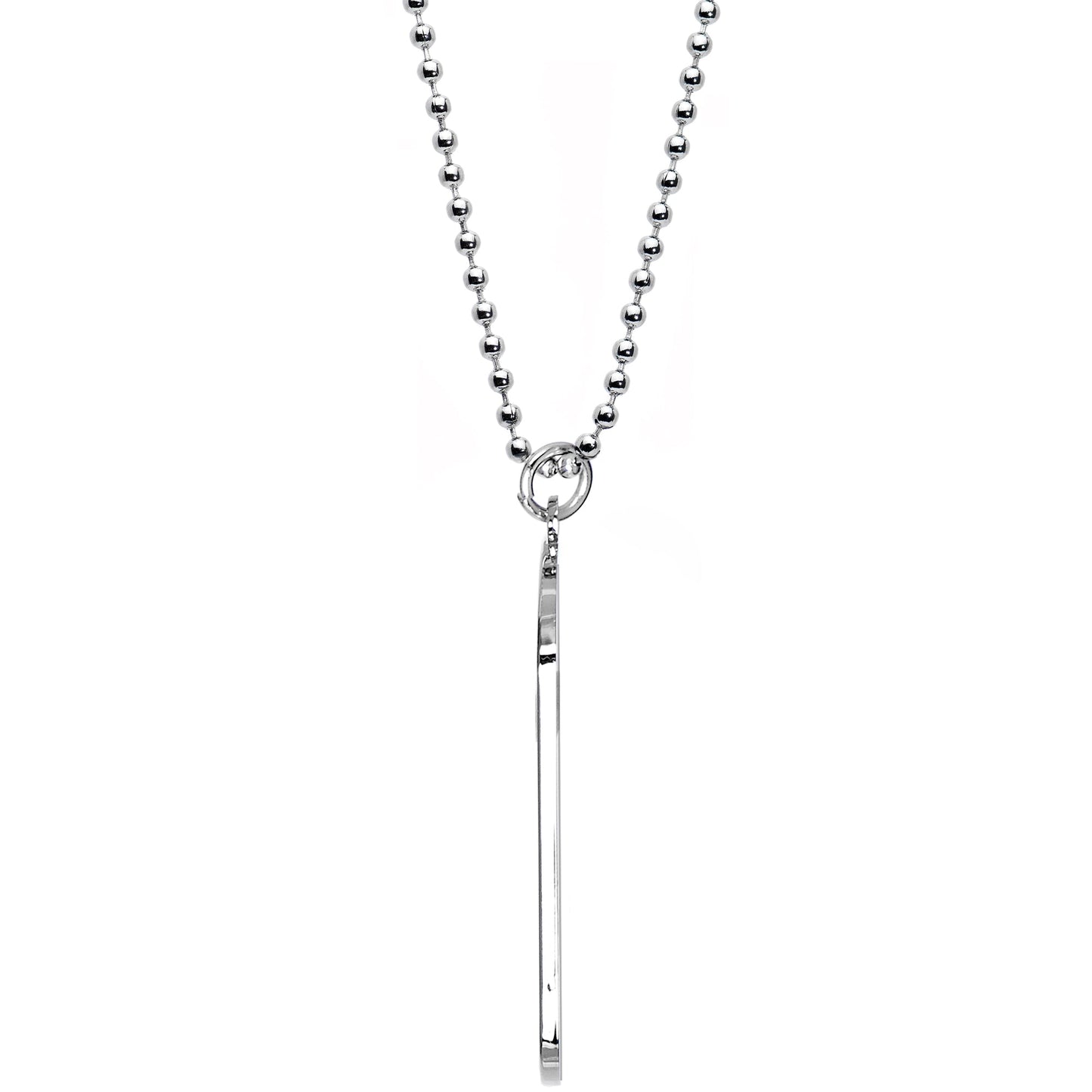 Personalized Dog Tag Photo Pendant Necklace