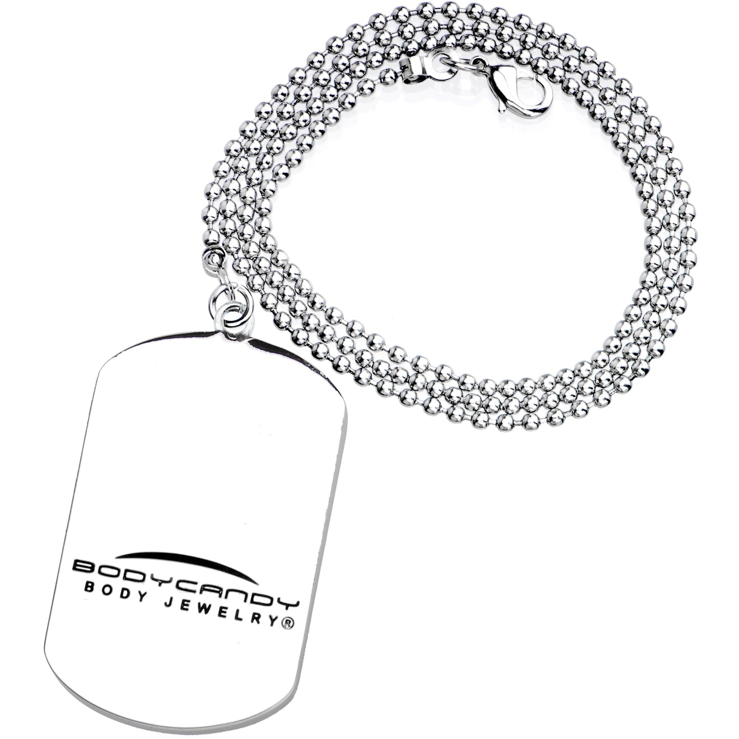 Personalized Dog Tag Photo Pendant Necklace