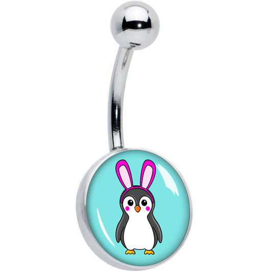 Bunny Penguin Belly Ring by Onyx O