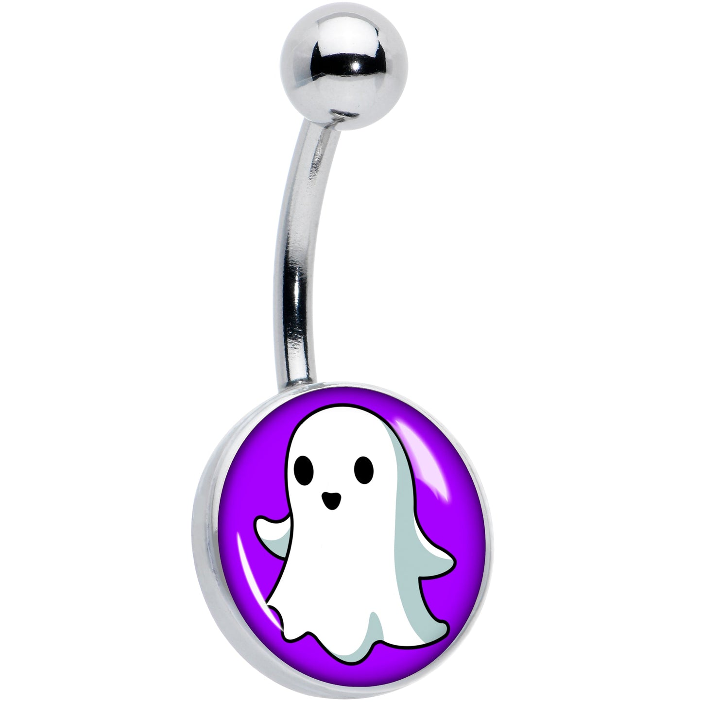 Ghost Belly Ring by Onyx O