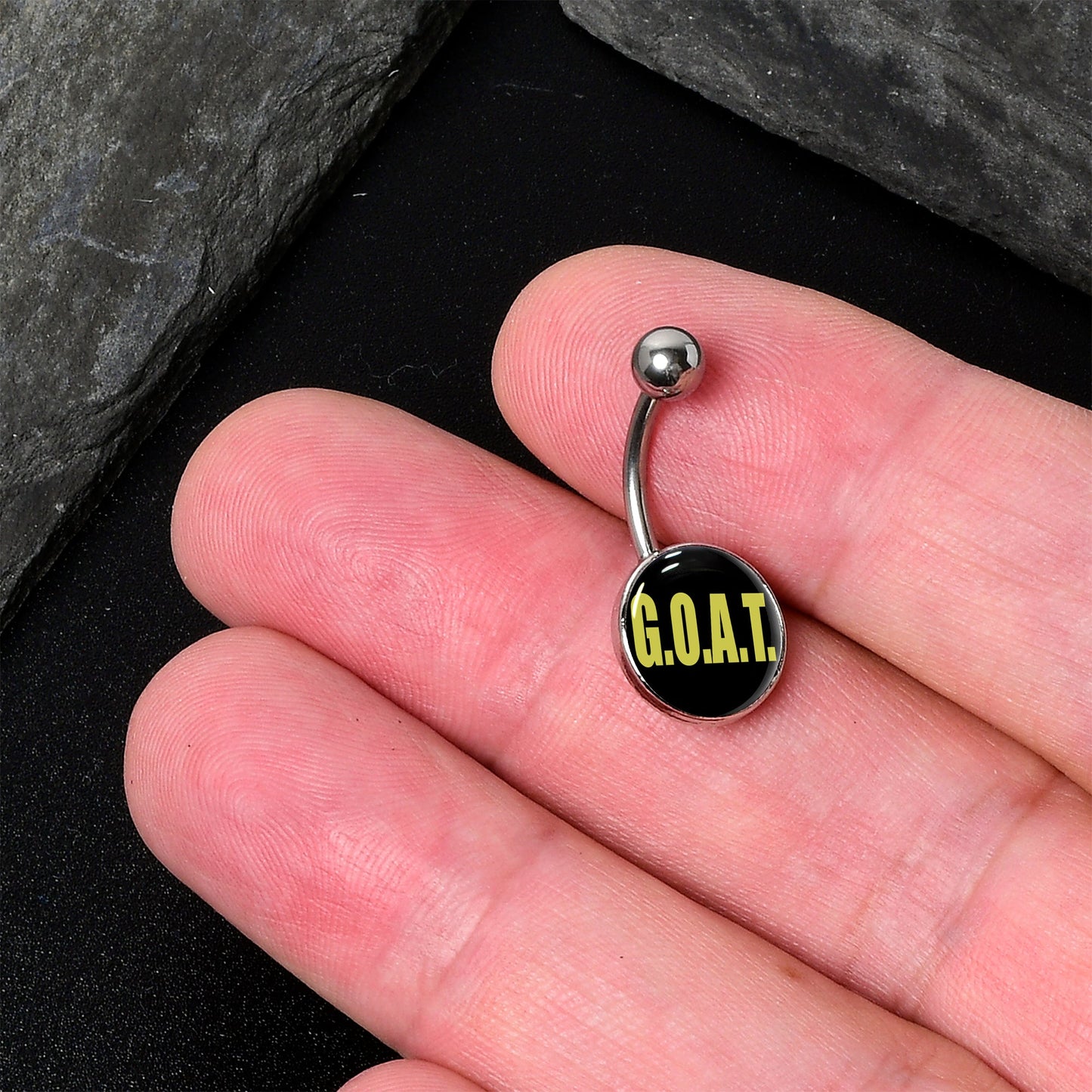 G.O.A.T. Belly Ring by Onyx O