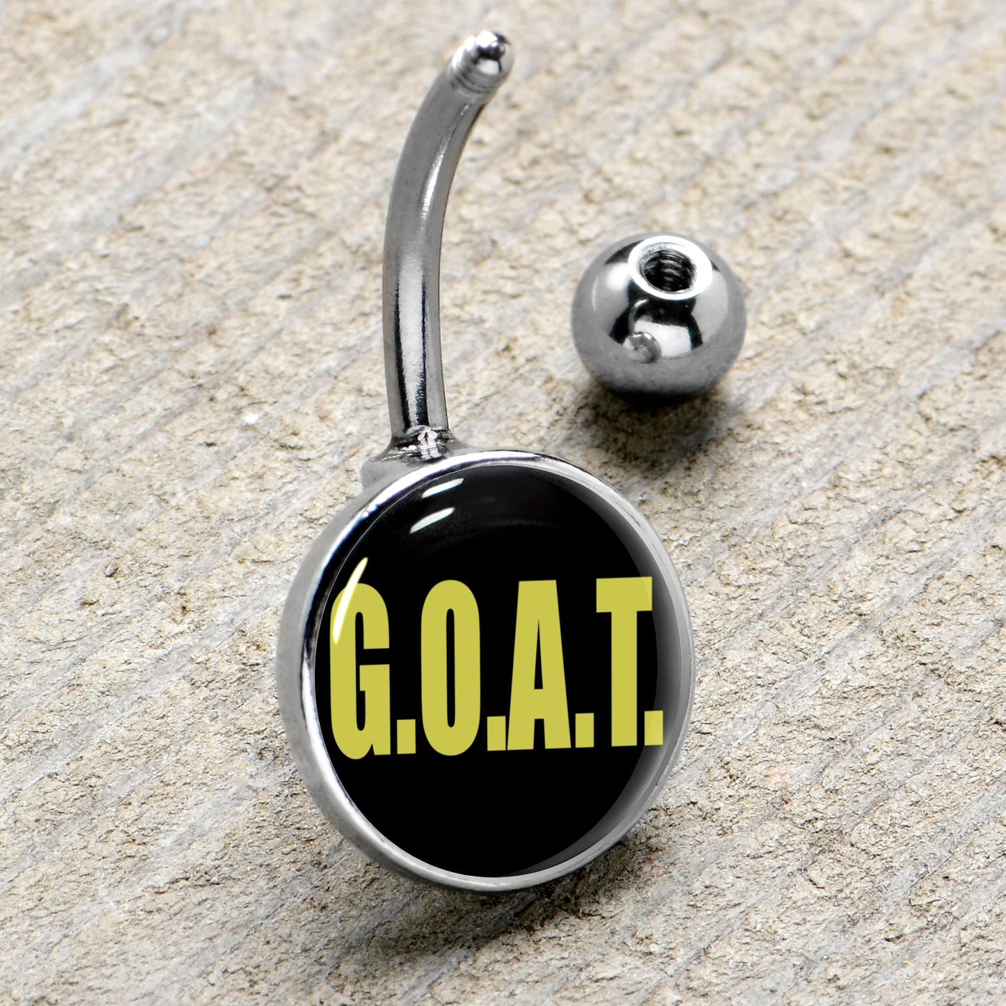 G.O.A.T. Belly Ring by Onyx O