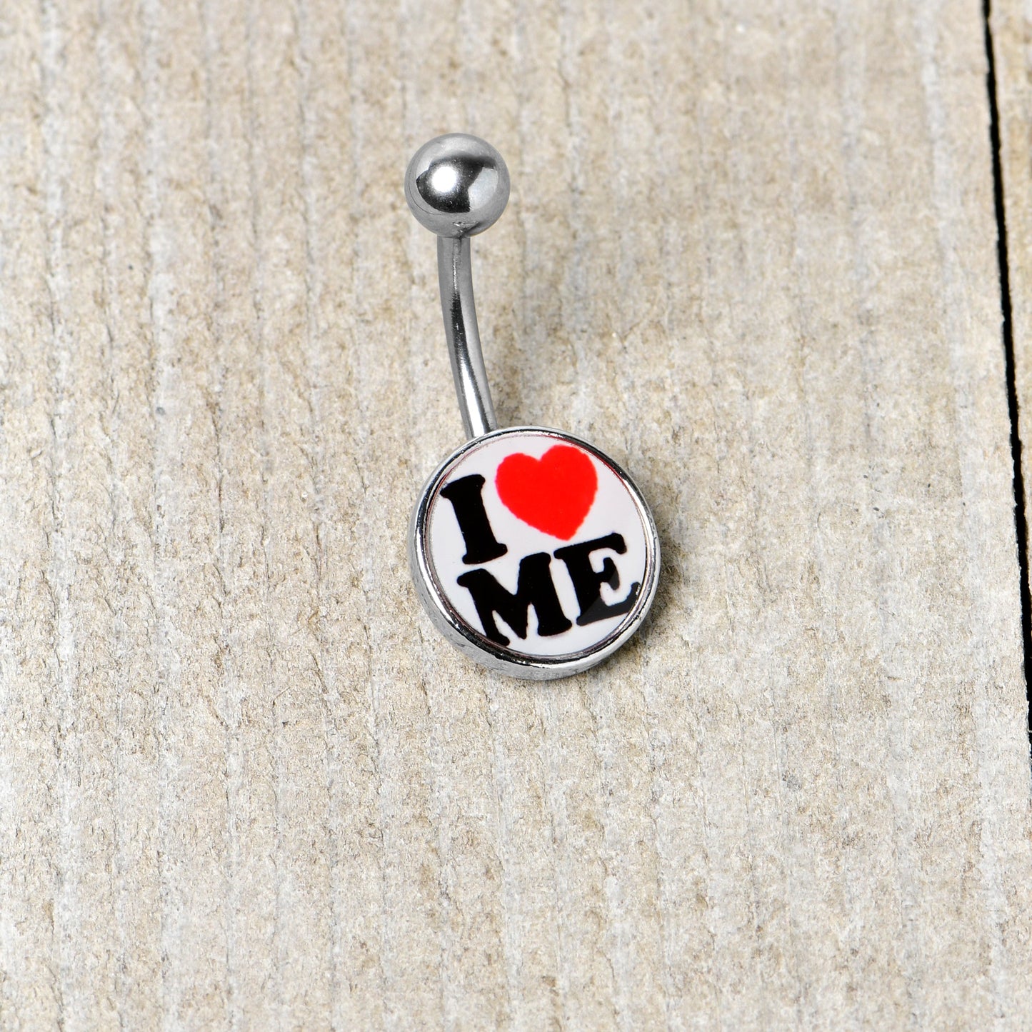 I Love Me Belly Ring by Onyx O