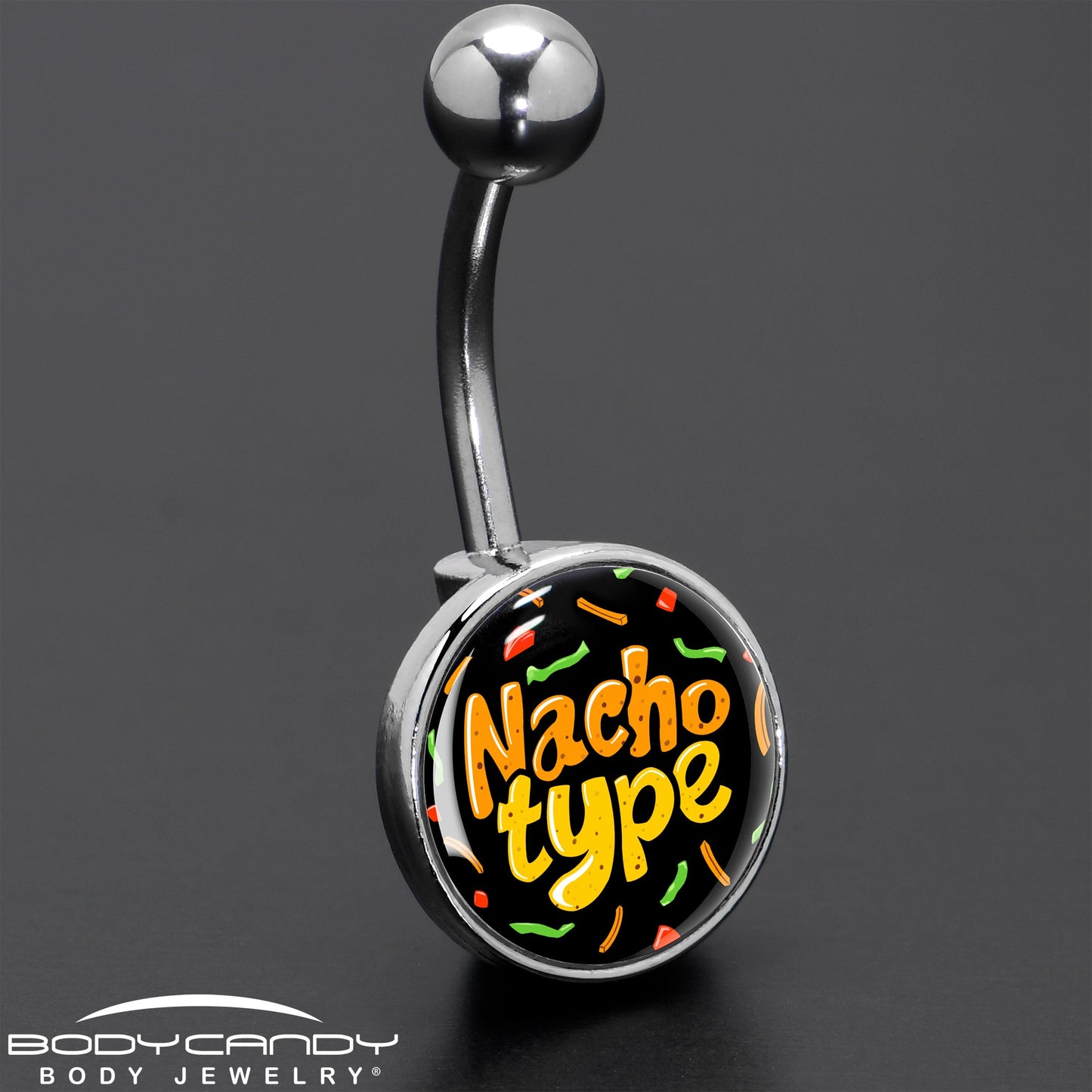 Nacho Type Belly Ring by Onyx O