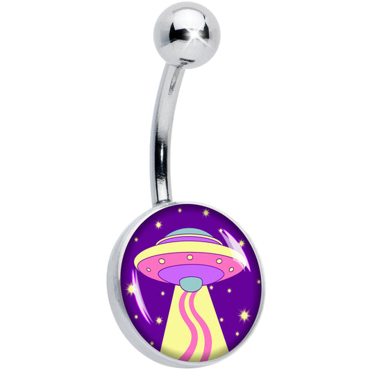 Style Space Invasion UFO Belly Ring by Onyx O